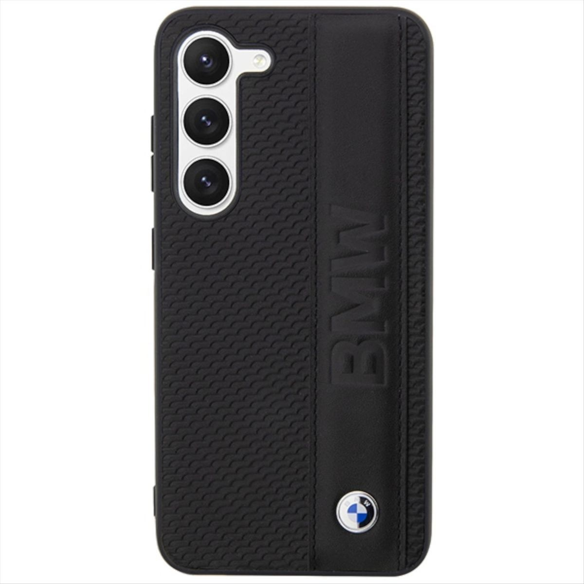 Case, Plus, Backcover, Schwarz Samsung, Design BMW & Stripe S23 Galaxy Textured