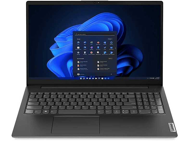 Display, | Notebook LENOVO 16 Celeron® 11 |, | | Zoll mit | Laptop V15-IJL Prozessor, SSD, 2.80 2 Windows Pro RAM, N4500 GHz 256 Schwarz 15,6 15,6\