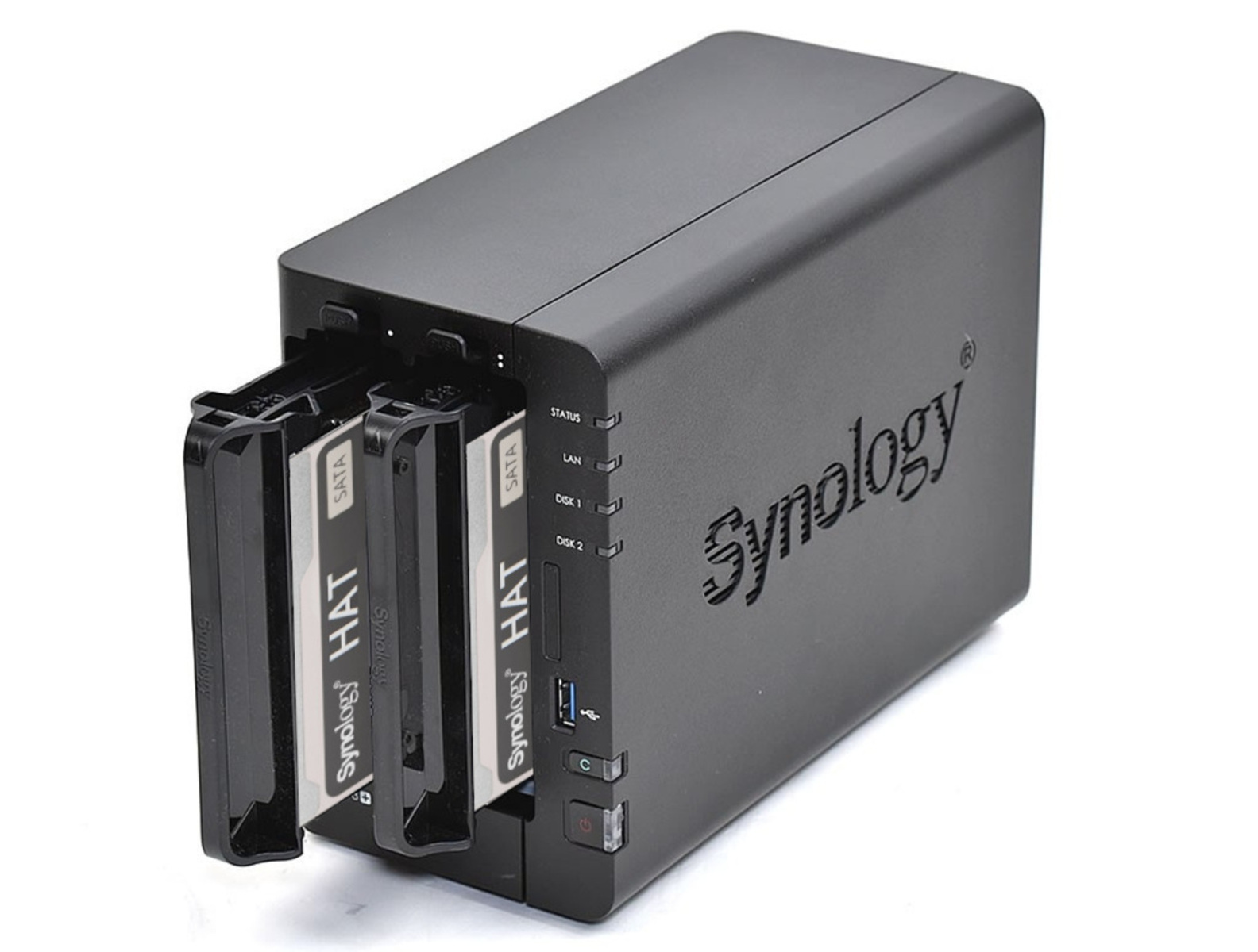 DS223 mit Enterprise DiskStation total TB Festplatte 4TB HAT 8TB 2x SYNOLOGY intern 8 3,5 Synology Zoll