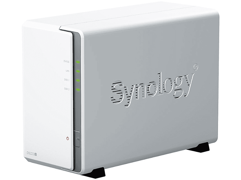 【美品】Synology DS223j + IronWolf 4TB×2 SYNOLOGY DS223J total 4TB mit 2x Festplatte ST 2TB IRONWOLF 4 TB 3