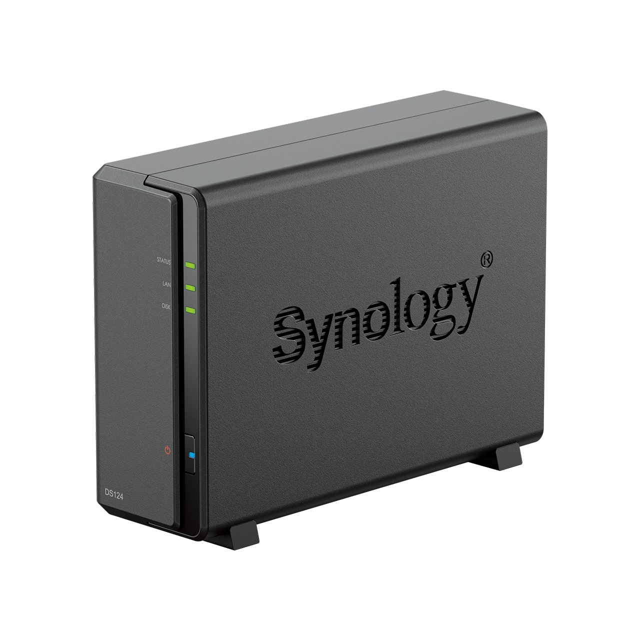 SYNOLOGY DS124 1TB mit 1x Festplatte Zoll RED 3,5 WD 1 1TB TB PLUS intern
