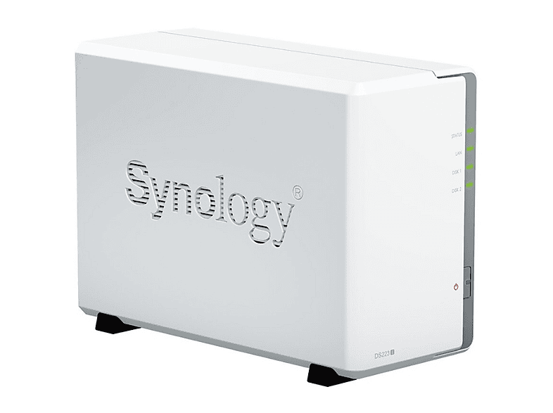 SYNOLOGY DS223J total 4TB mit 2x Festplatte ST 2TB IRONWOLF 4 TB 3