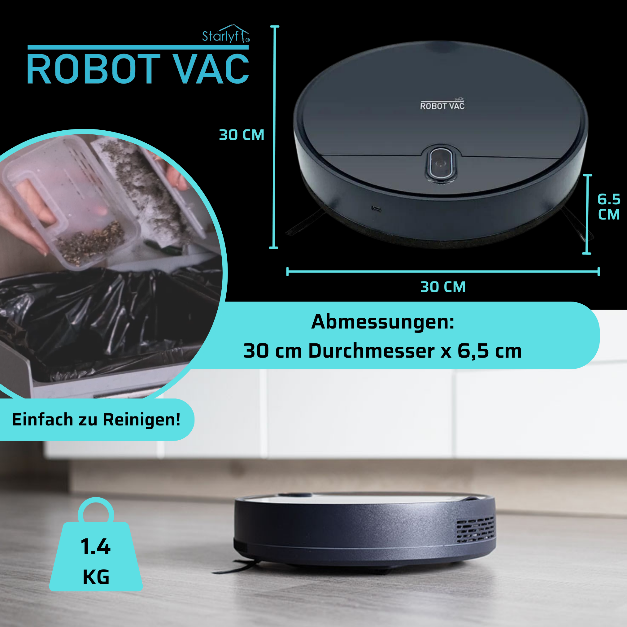 Saugroboter STARLYF Vac Robot