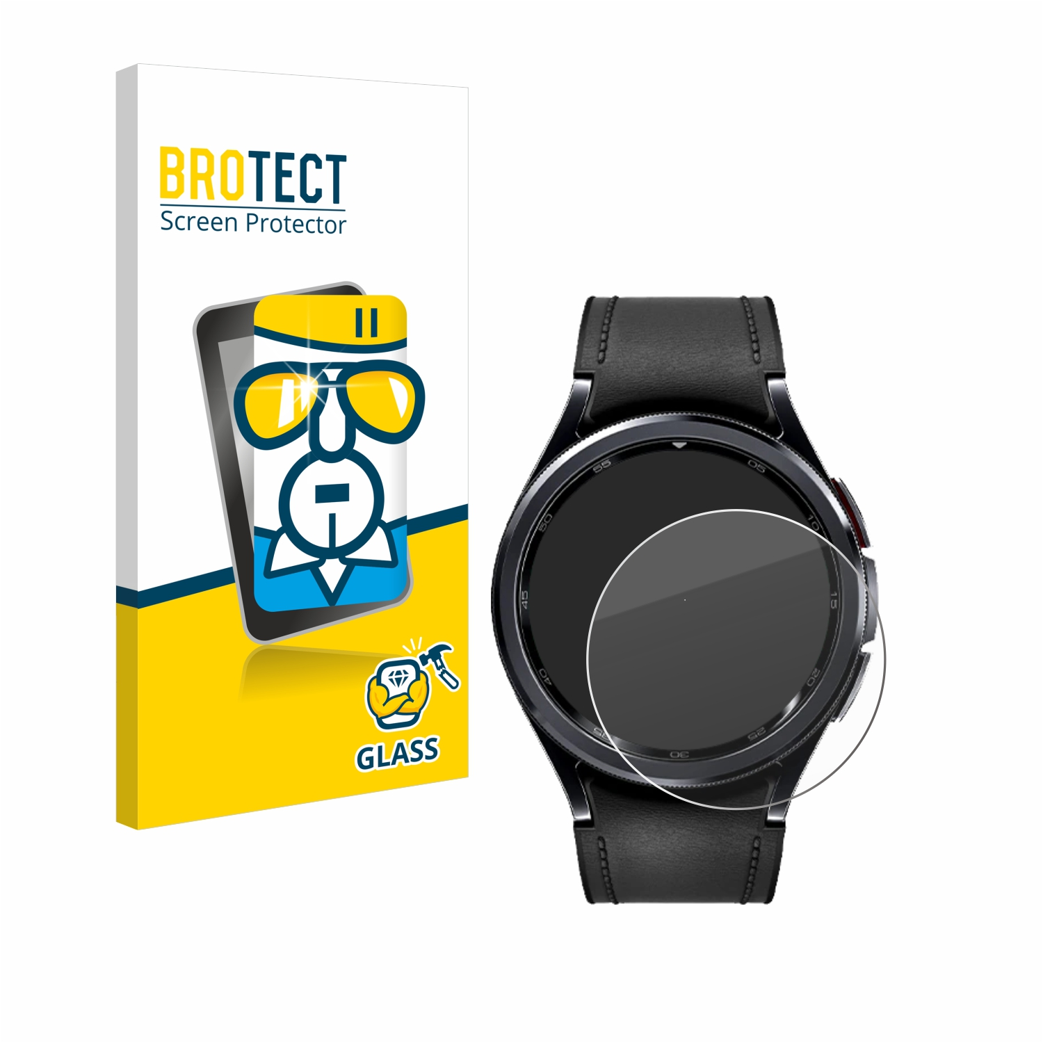 BROTECT 9H klares Watch (47 Galaxy mm)) Schutzglas(für Samsung Classic 6