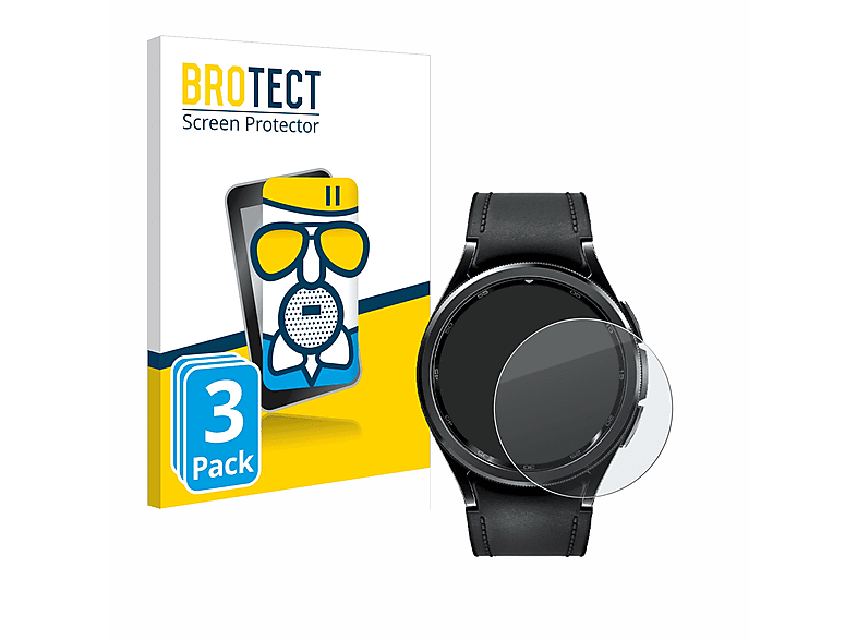 BROTECT 3x Airglass matte (47 Samsung Schutzfolie(für mm)) Classic Watch 6 Galaxy
