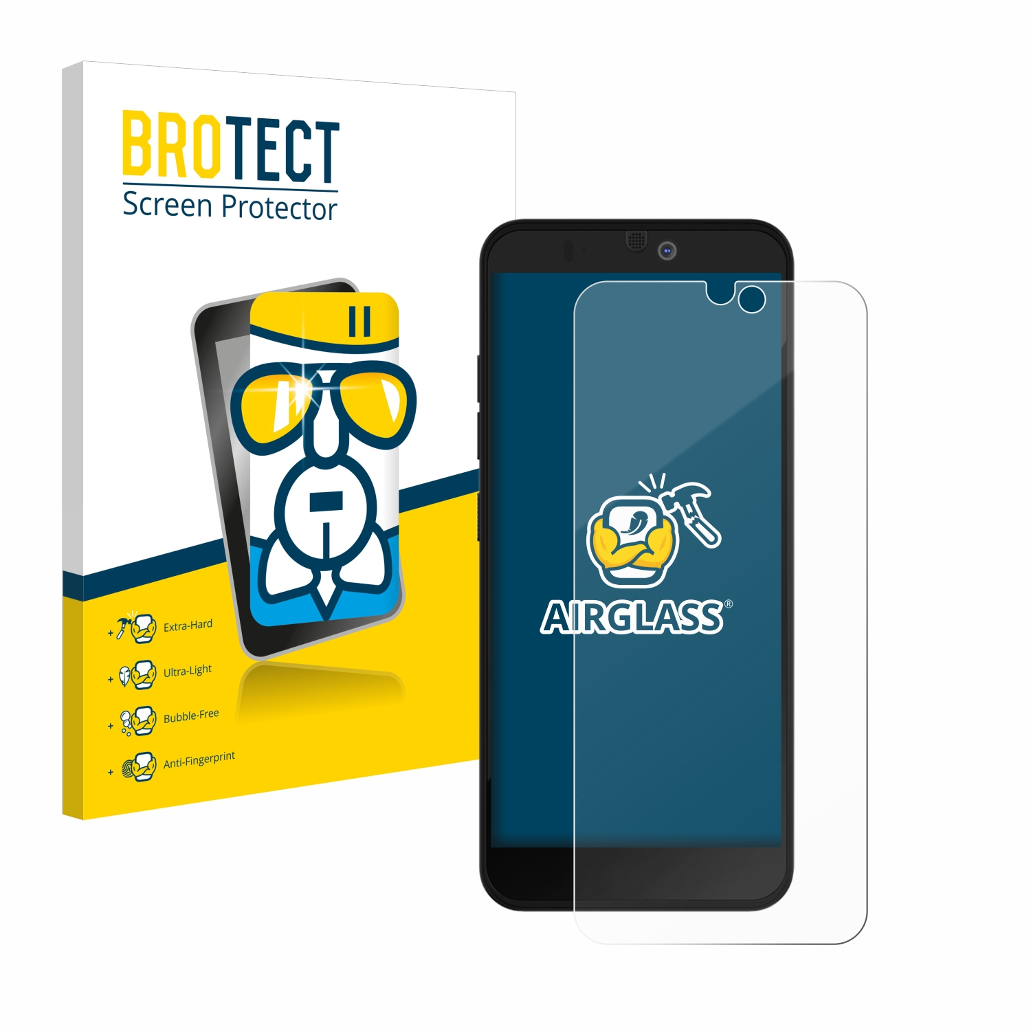BROTECT Airglass 3 Fairphone Schutzfolie(für klare Plus)