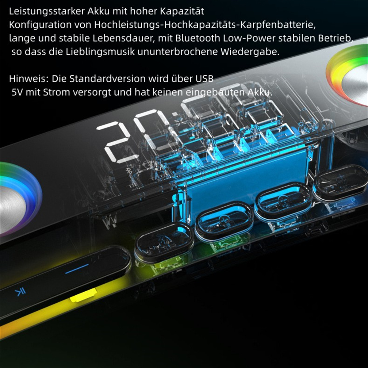 SYNTEK Lautsprecher Bluetooth-Lautsprecher, lautsprecher computer weiß multimedia subwoofer 3d surround bluetooth Lautsprecher weiß