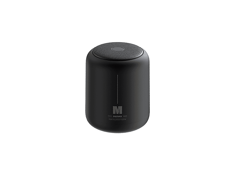 SYNTEK REMAX Portable Bluetooth Audio - 360° Stereo Surround Sound, schockierender Soundeffekt Bluetooth-Lautsprecher, schwarz
