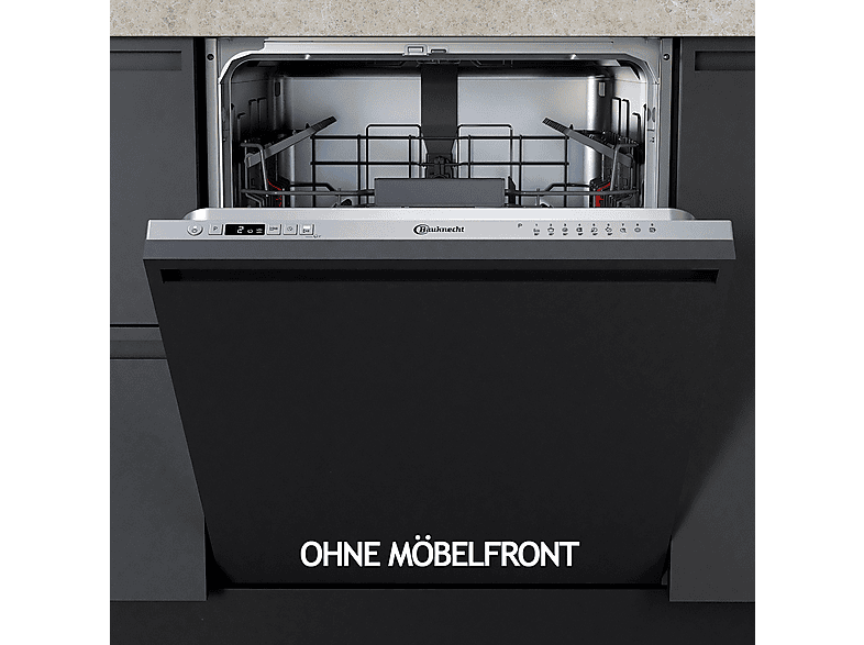 BAUKNECHT B2I HD524 AS Geschirrspüler (vollintegrierbar (Besteckkorb, 59,8 cm breit, 44 dB (A), E)