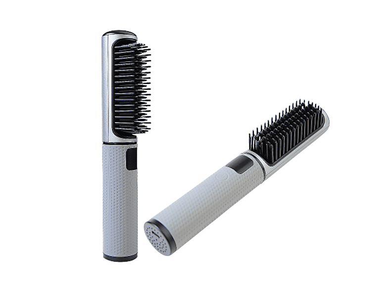 SYNTEK LCD USB Aufladbare Haarglättungsbürste - Konditionierung des Haares, glatt in einer Bürste Warmluftbürste