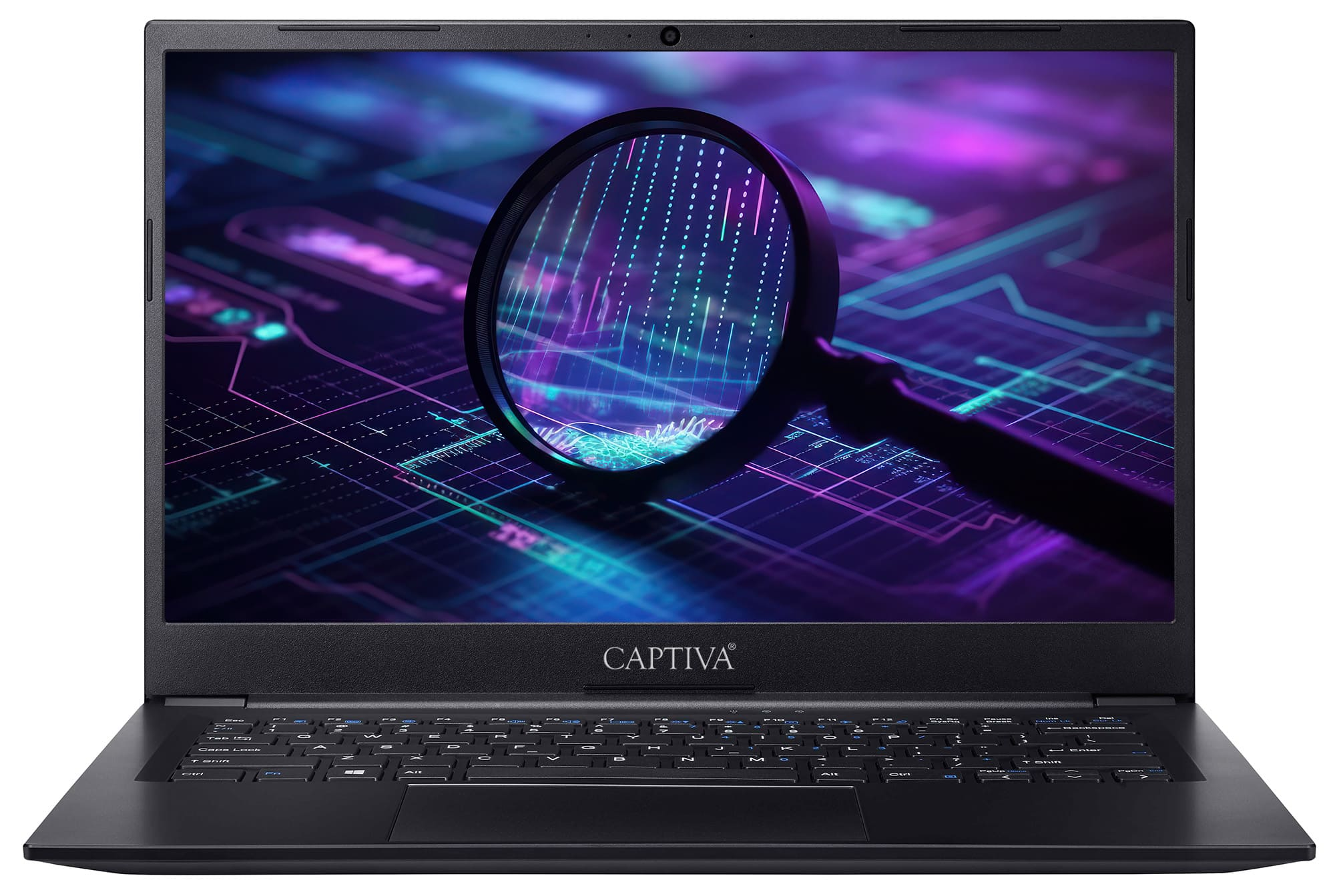 CAPTIVA Power Starter I75-992, GB Iris Core™ schwarz Prozessor, 14 Xe Display Graphics, 16 RAM, mit Zoll SSD, Intel i7 500 GB Business-Notebook