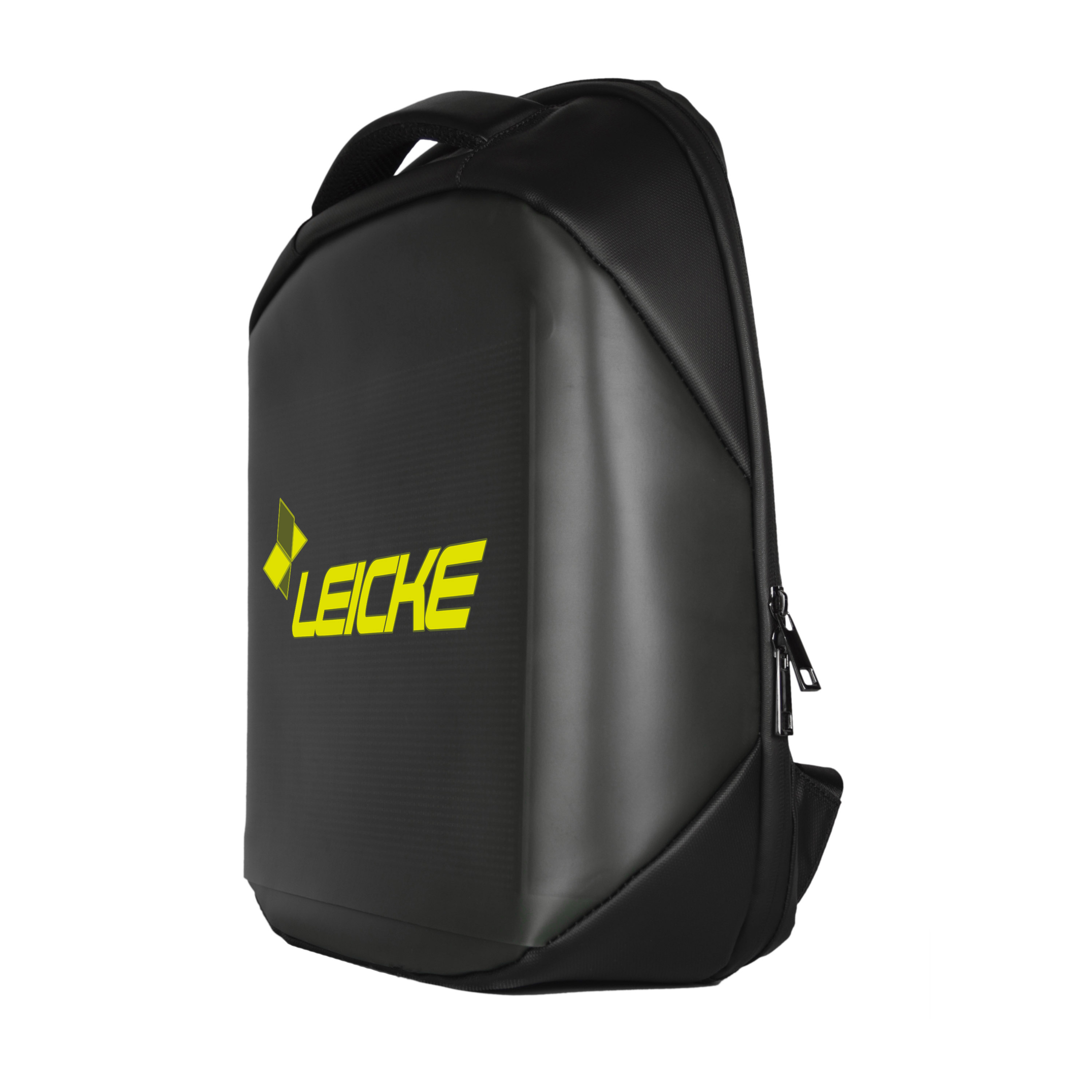 LEICKE Reise Laptop Rucksack mit RGB-LED-Bildschirm, Schwarz App-gesteuertem 64 x Rucksack intelligenter 64