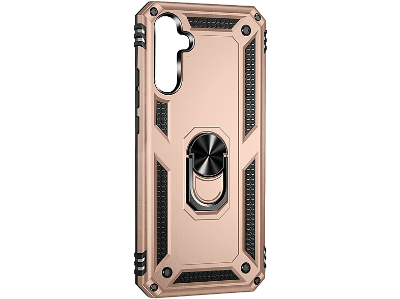 AVIZAR Stoßfeste Ring Samsung, Galaxy Handyhülle 5G, Backcover, A54 Series, Rosegold mit