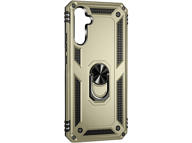 5G, Ring Stoßfeste A54 mit AVIZAR Handyhülle Backcover, Series, Galaxy Samsung, Gold