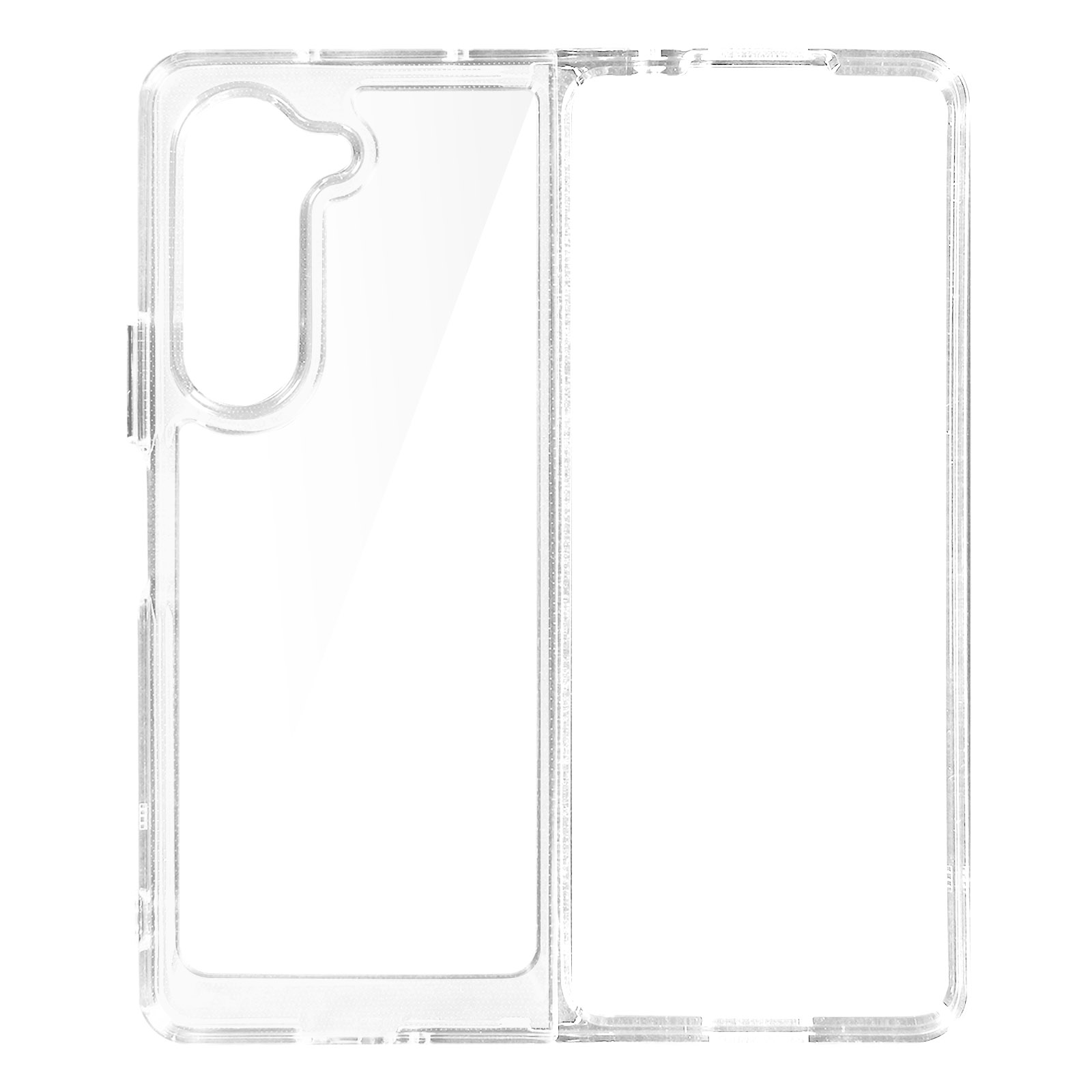 Samsung, Galaxy April Series, Fold Backcover, Z 5, Transparent AVIZAR