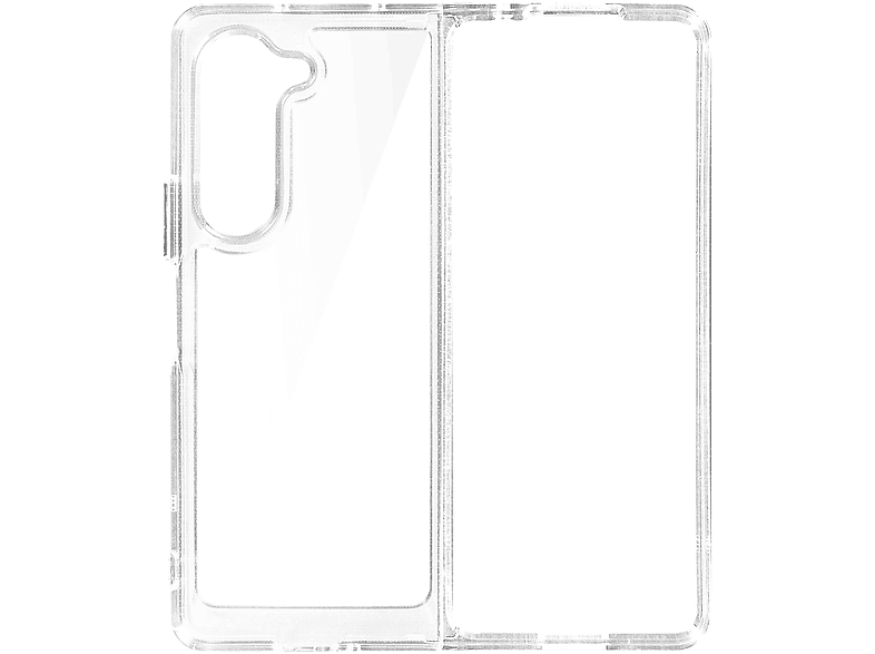 AVIZAR April Series, Backcover, Samsung, Galaxy Z Fold 5, Transparent