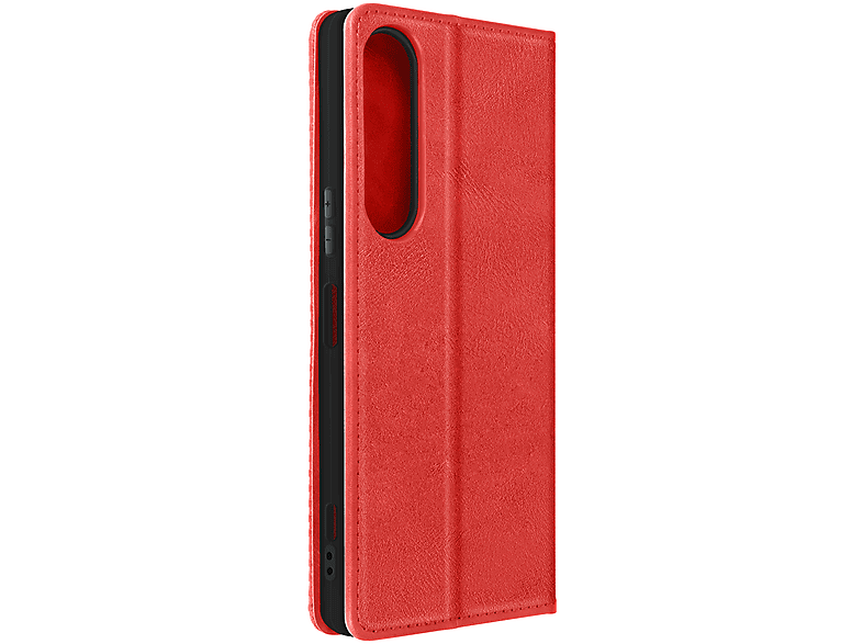 Sony, V, Rot 1 Bookcover, Buckle Series, AVIZAR Xperia