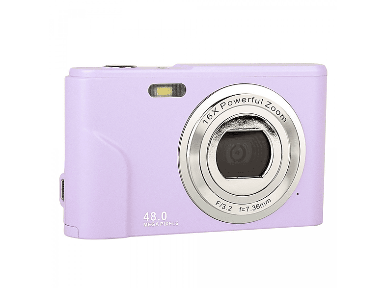 INF Digitalkamera 1080P / 48 Megapixel / 16-facher Zoom Digitalkamera lila
