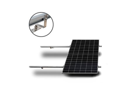 SMARTEC SOLAR ALLin Solarmodulhalterung Hochkant-Verlegung Solar
