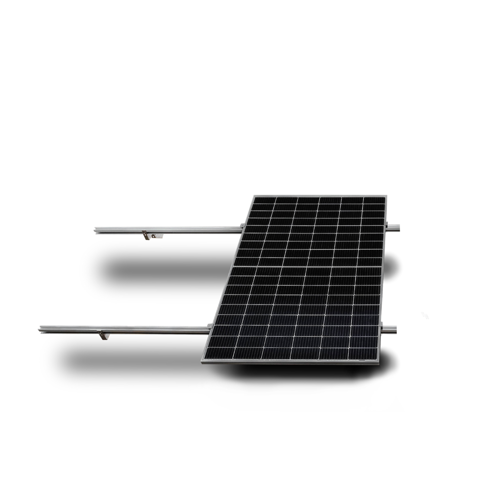 Solar Dachpfanne SOLAR Hochkant-Verlegung Halterungs-Set ALLin Solarmodul SMARTEC Halterung