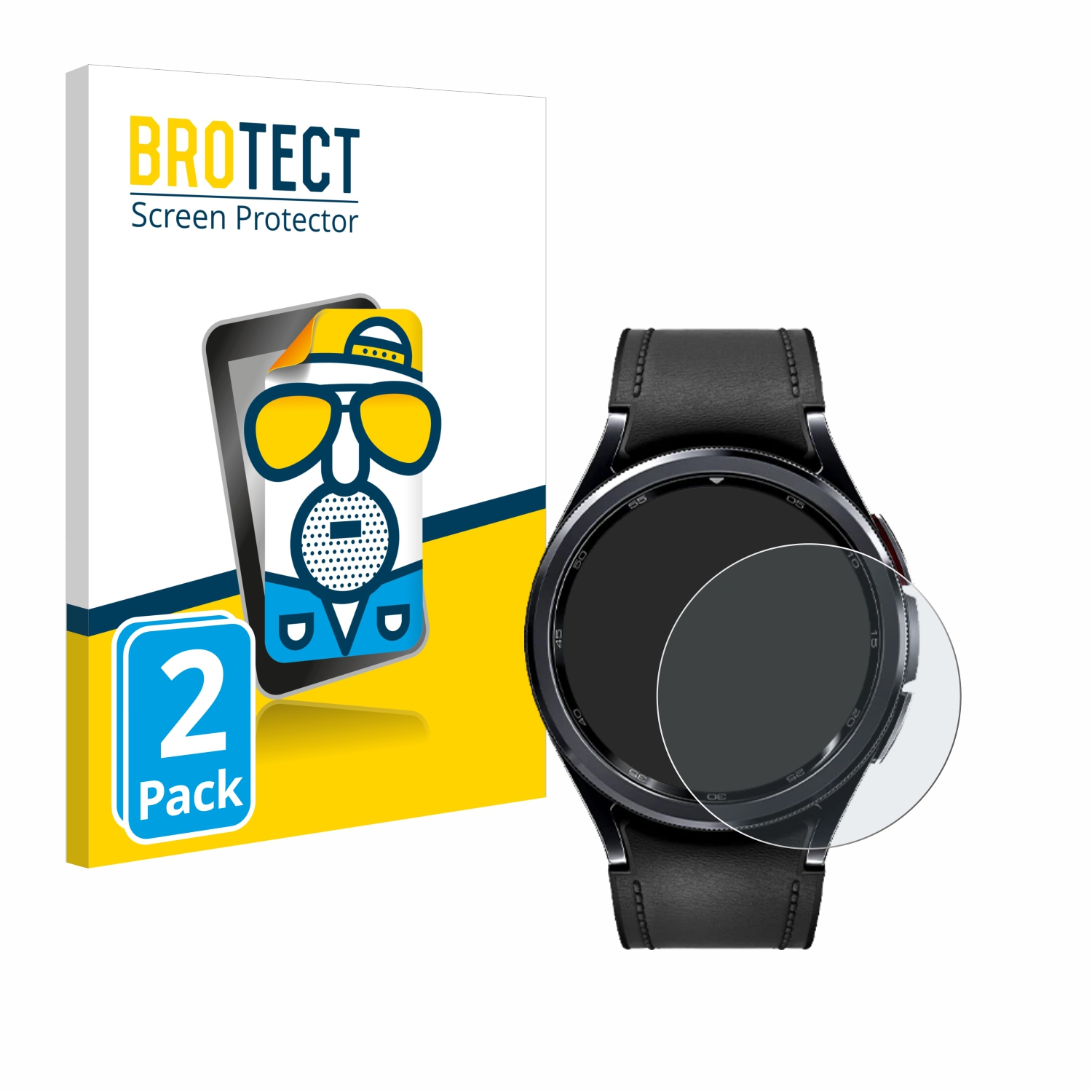 BROTECT 2x Classic (47 Samsung 6 Galaxy matte Schutzfolie(für mm)) Watch