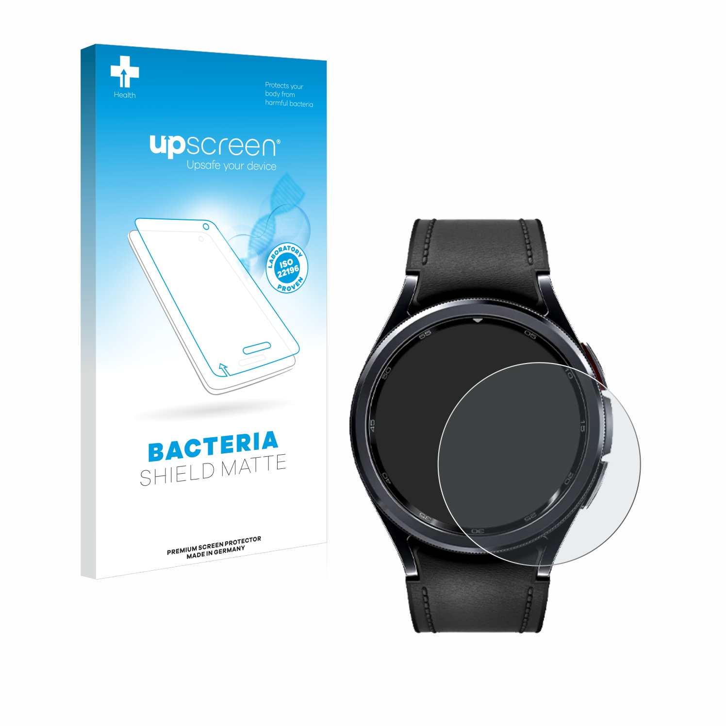 UPSCREEN antibakteriell Classic Samsung (47 Galaxy 6 Watch entspiegelt Schutzfolie(für mm)) matte
