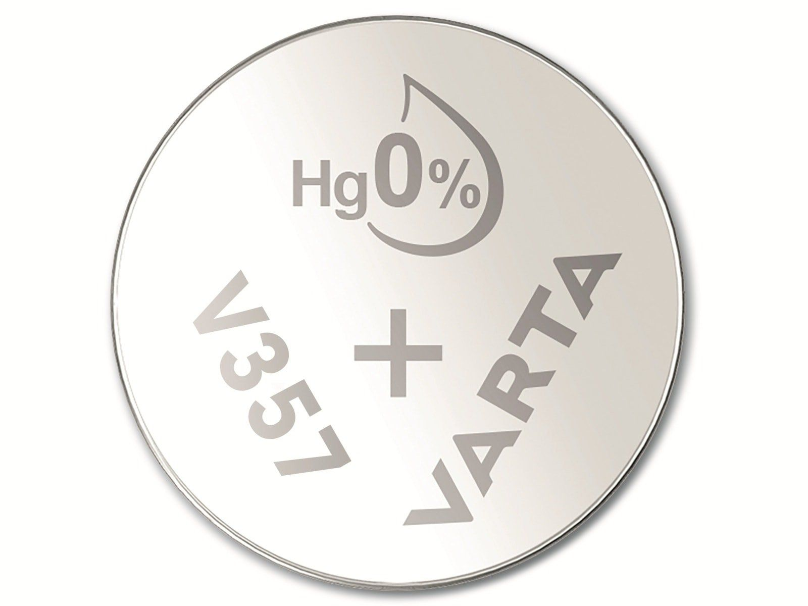 VARTA Knopfzelle Silver Knopfzelle Oxide, Stück 10 1.55V, Silberoxid 357 SR44