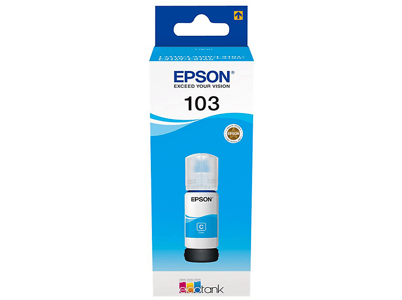 EPSON 103 Tinte cyan (C13T00S24A)