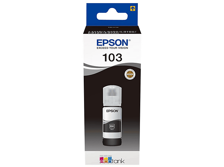 schwarz 103 EPSON (C13T00S14A) Tinte
