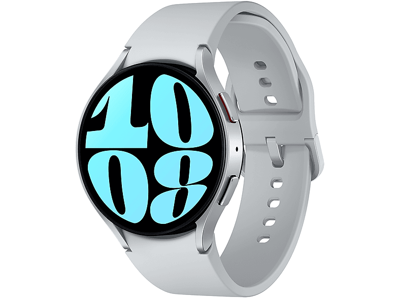 20 Kunststoff, Watch SAMSUNG Silber SM-R940NZSAEUE mm, Breite: Smart Aluminium