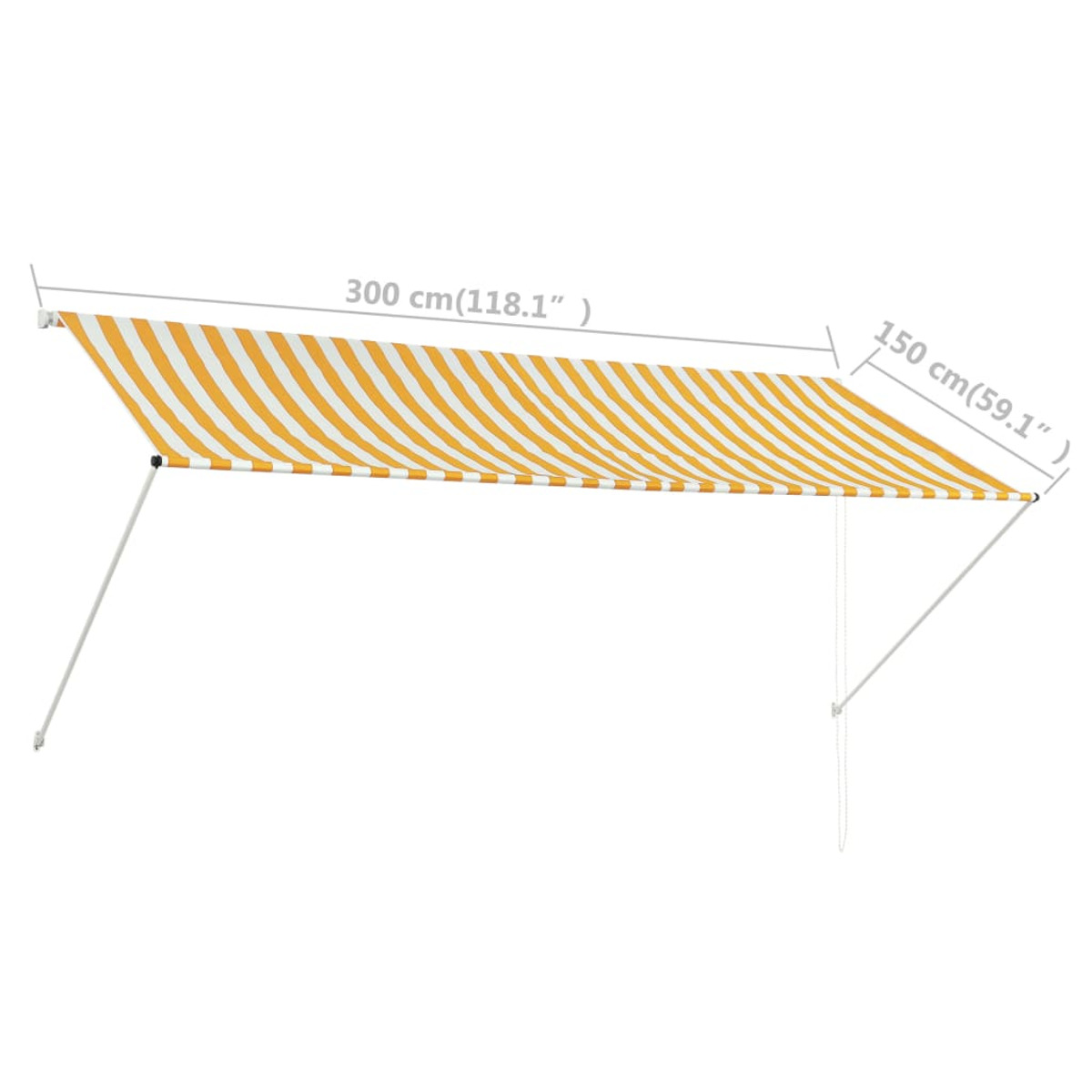 Gelb Markise, DOTMALL xl-143755