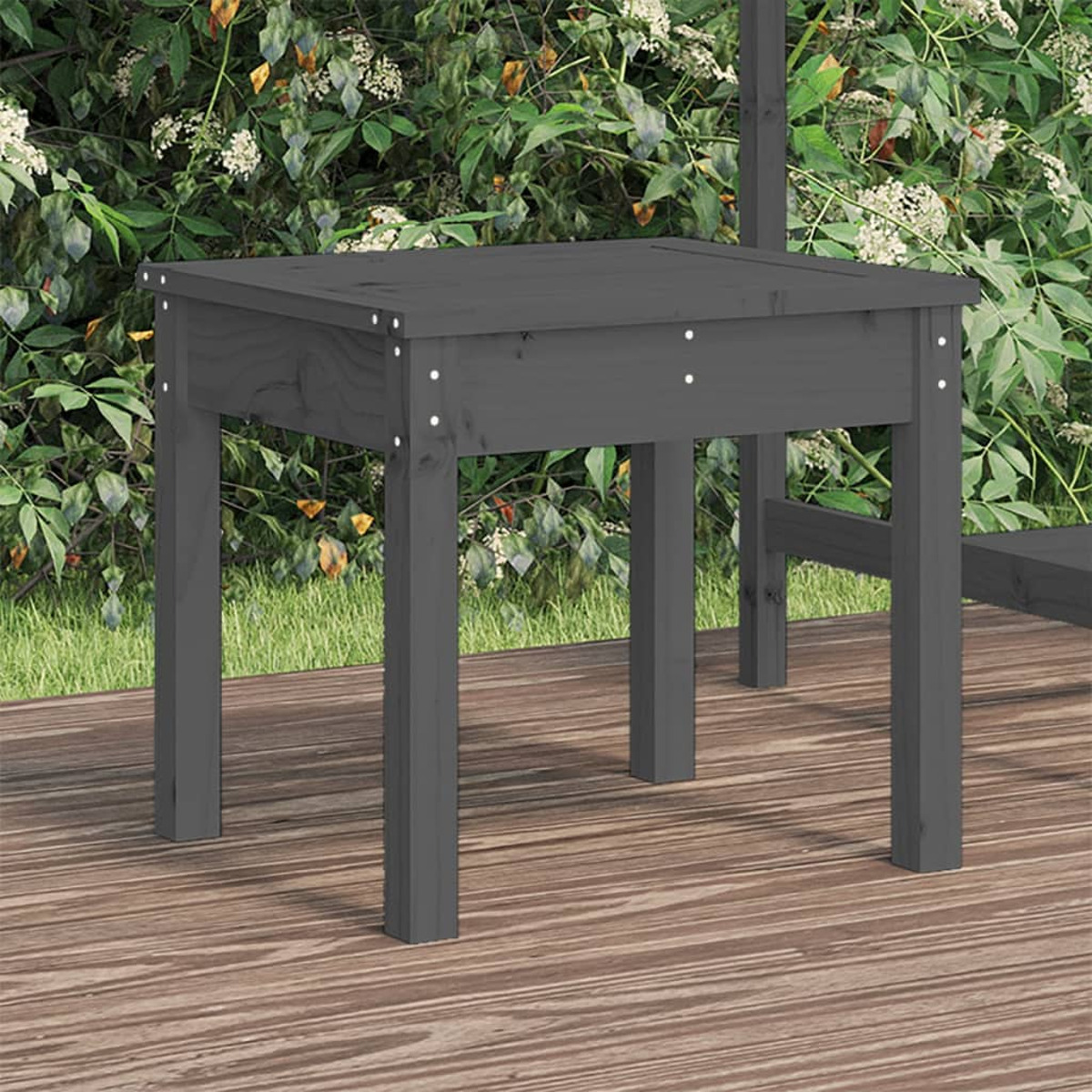 Grau VIDAXL 823992 Gartenbank,