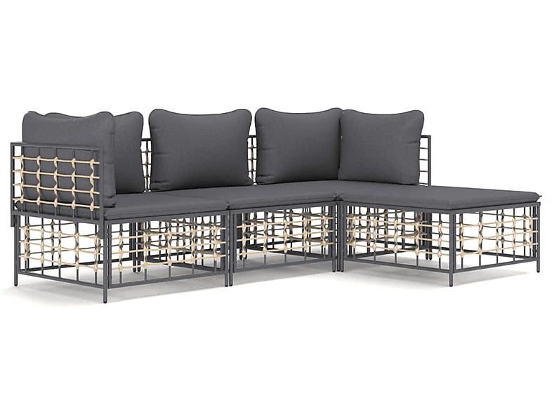 VIDAXL 3186739 Gartensofa, Grau