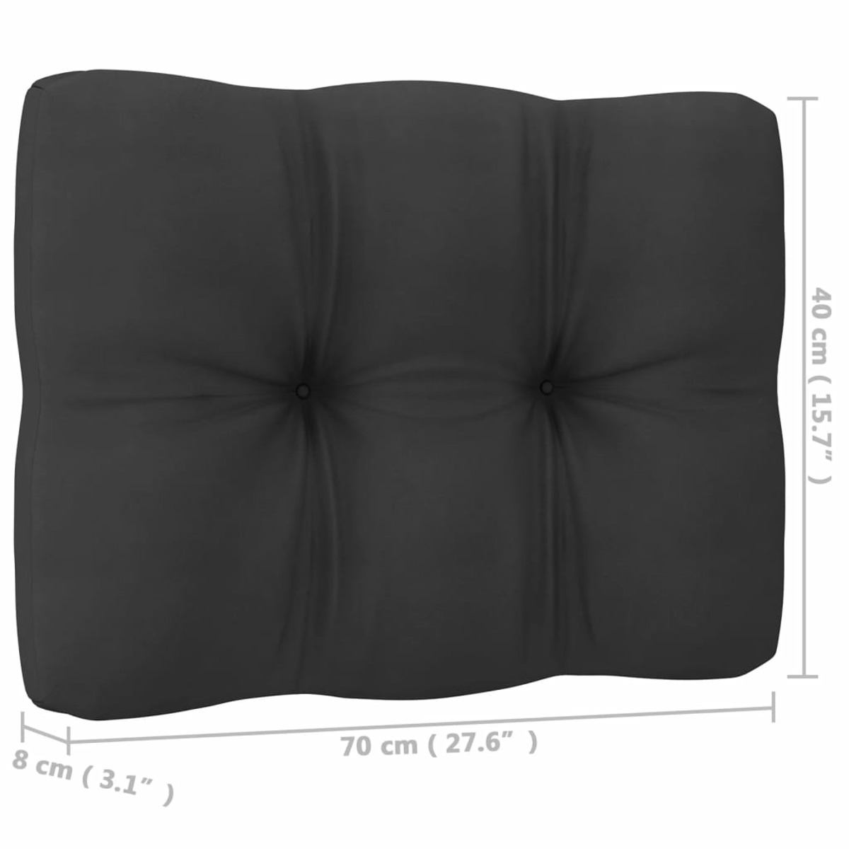 Gartensofa, VIDAXL Weiß 3076390