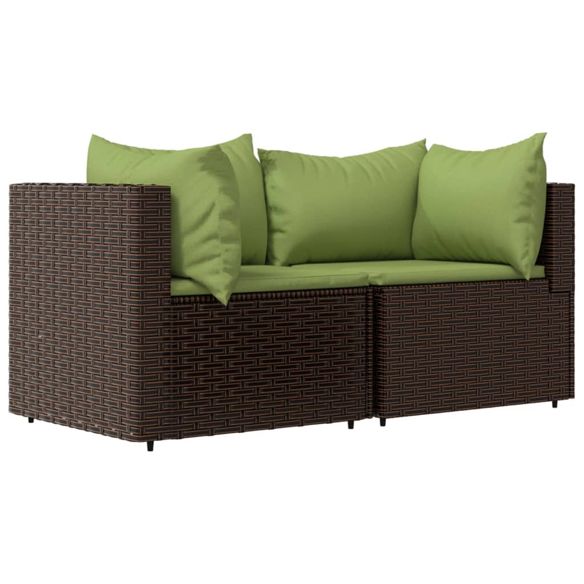 VIDAXL 319826 Gartensofa, Braun