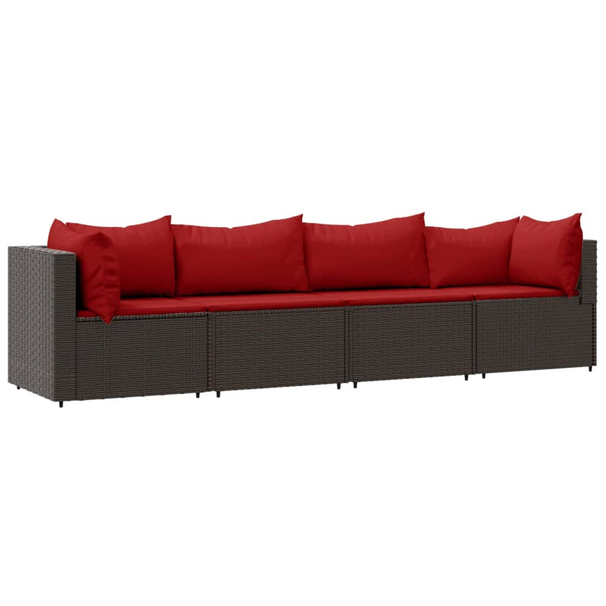 VIDAXL 319816 Gartensofa, Braun