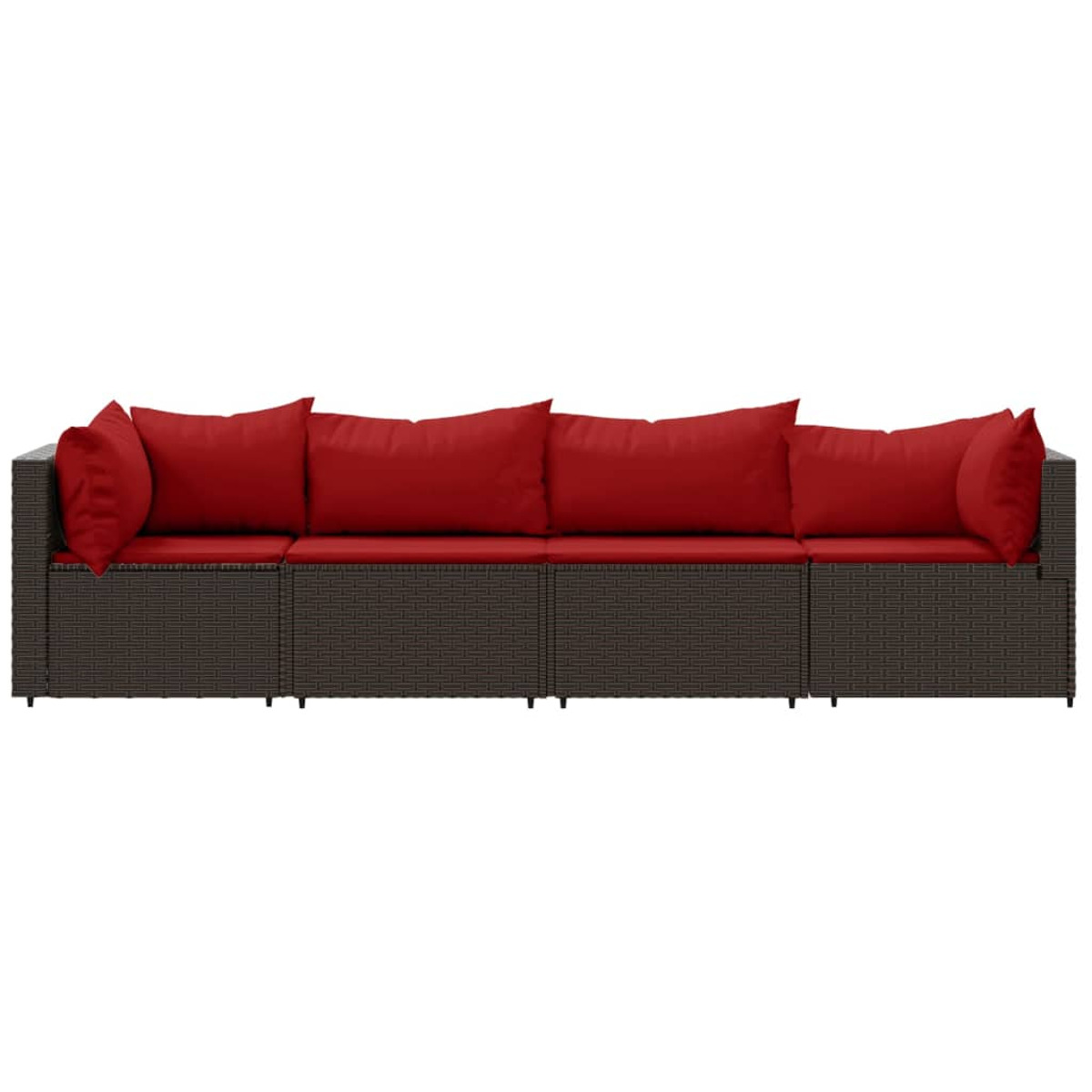 VIDAXL 319816 Gartensofa, Braun