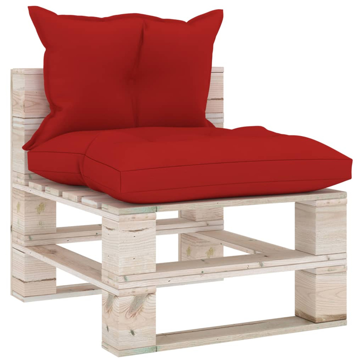 Rot Gartensofa, 3066077 VIDAXL