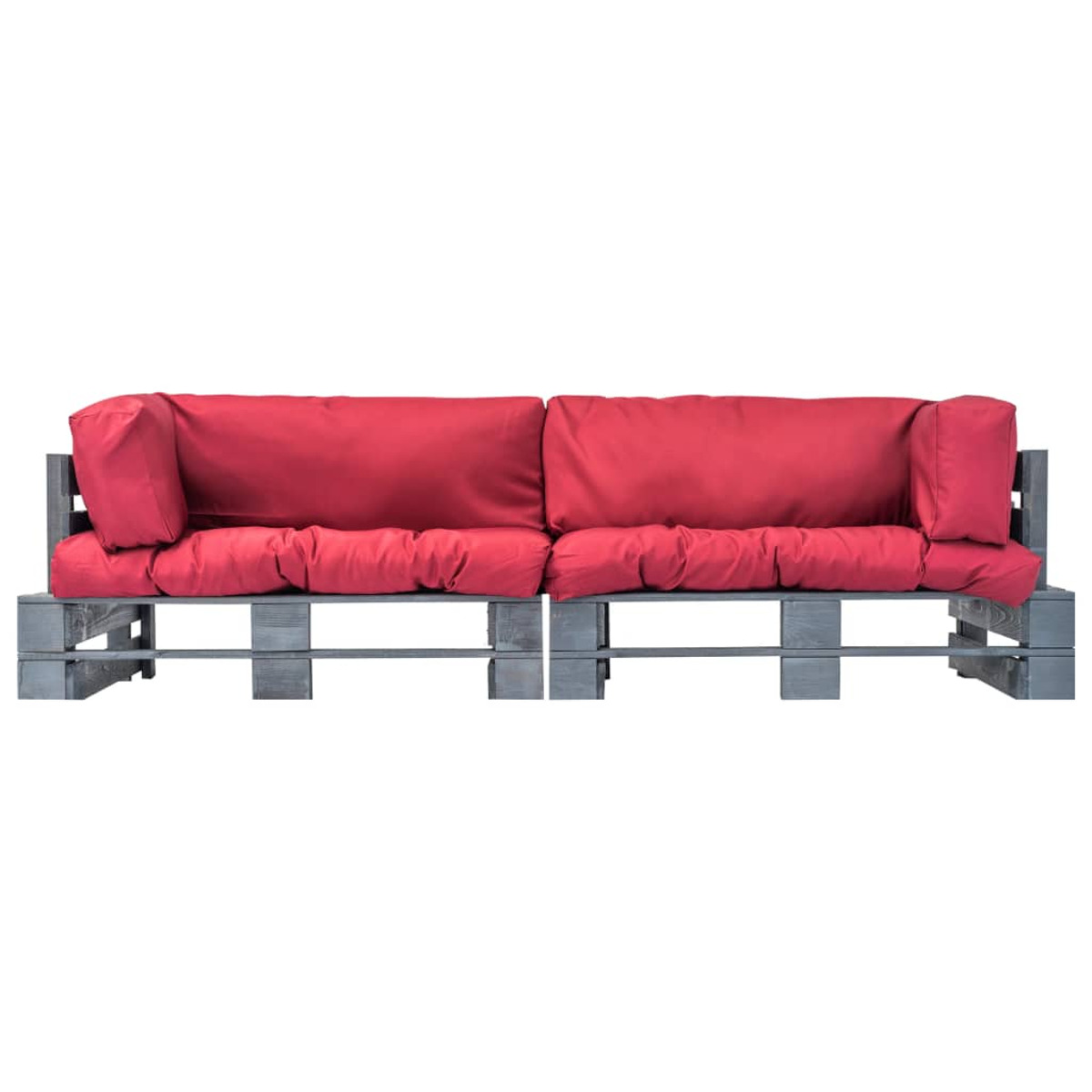 VIDAXL 275301 Rot Gartensofa,