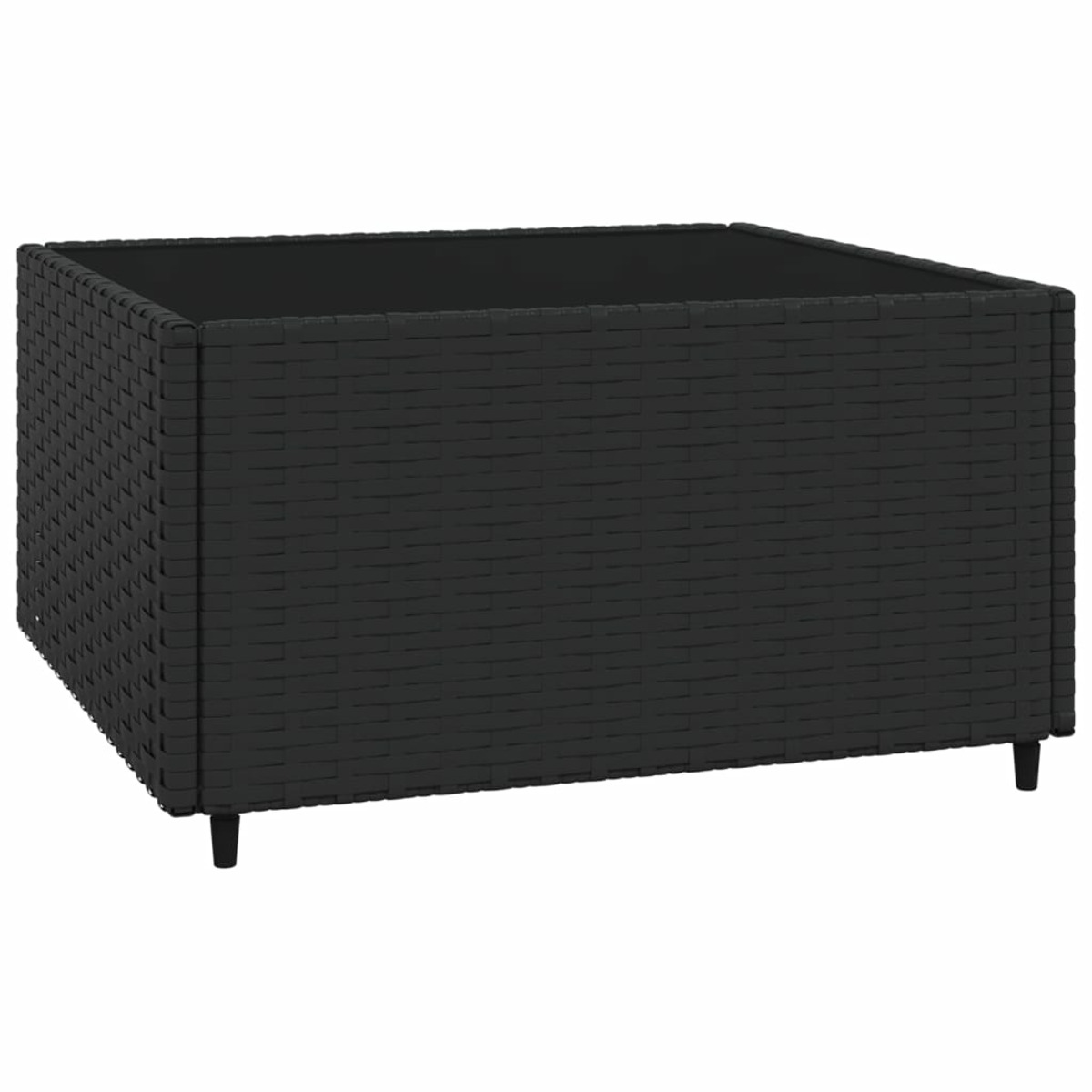 VIDAXL 319779 Gartensofa, Schwarz