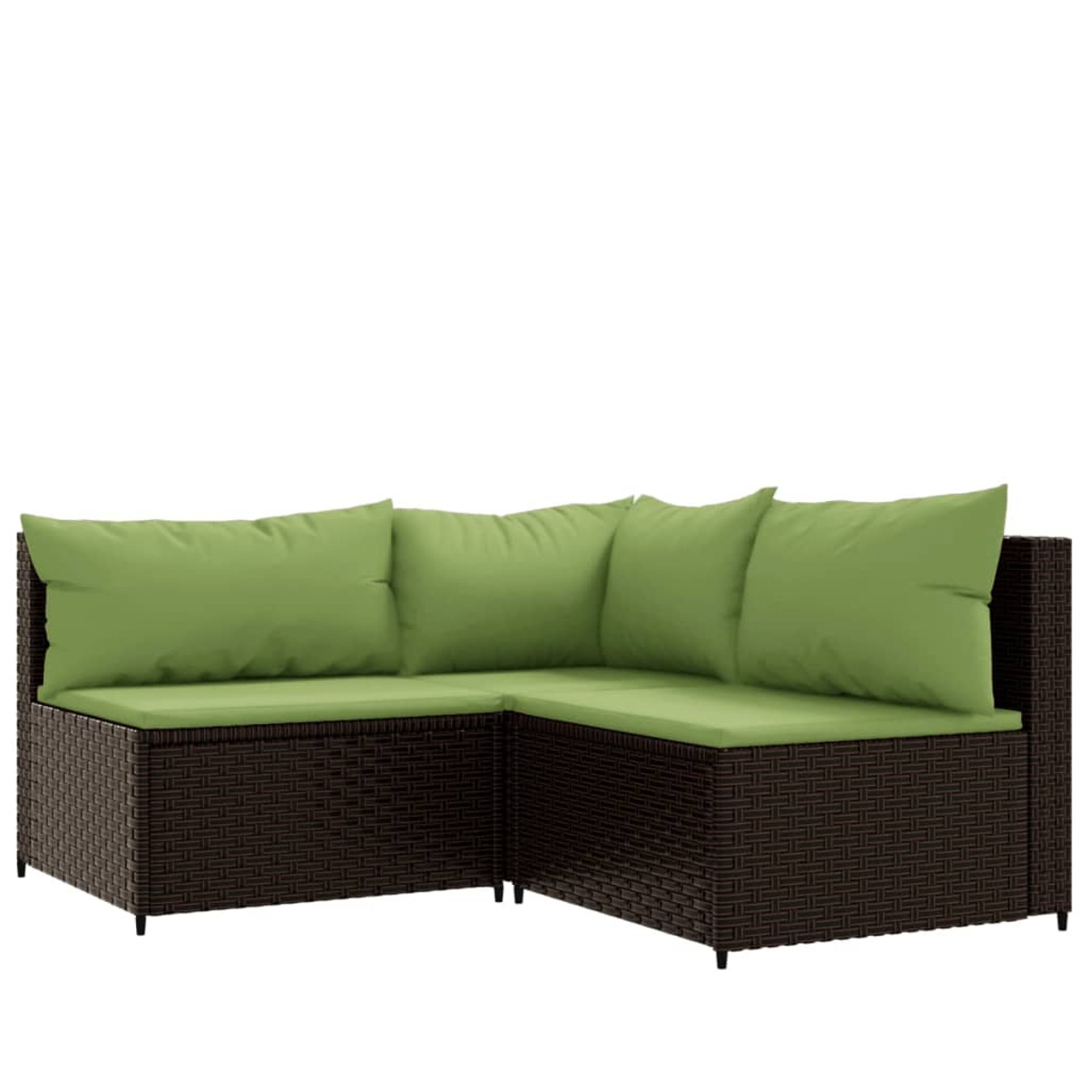 Gartensofa, VIDAXL Braun 319829