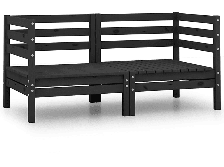 VIDAXL 3082391 Gartensofa, Schwarz | Gartensofa