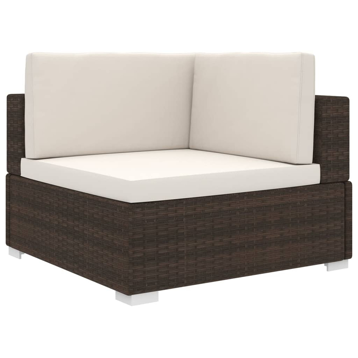 46797 Gartensofa, Braun VIDAXL