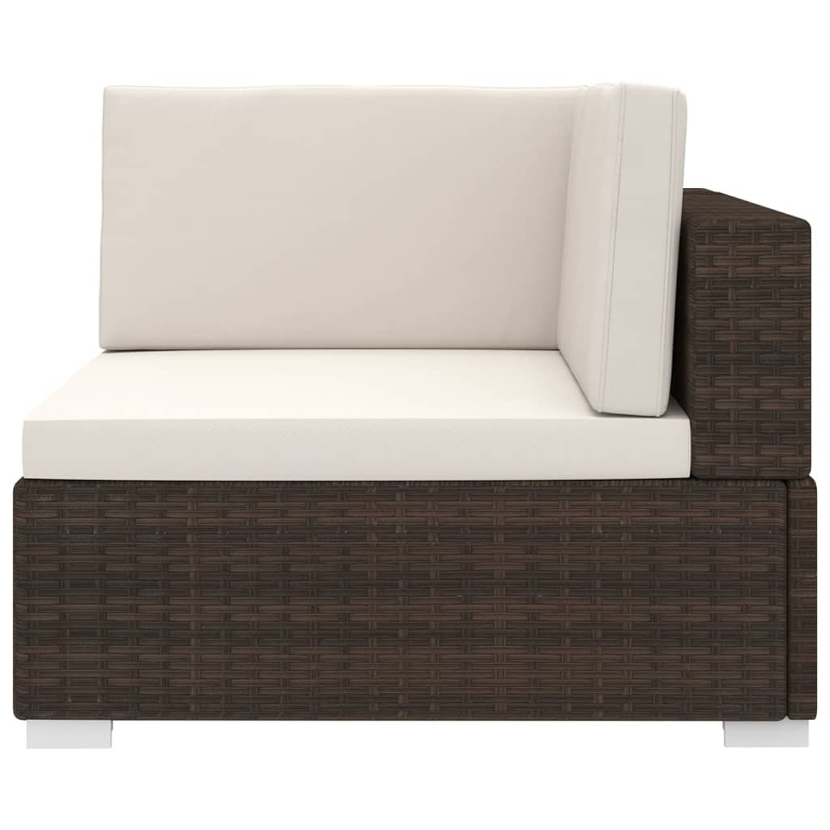 46797 Gartensofa, Braun VIDAXL