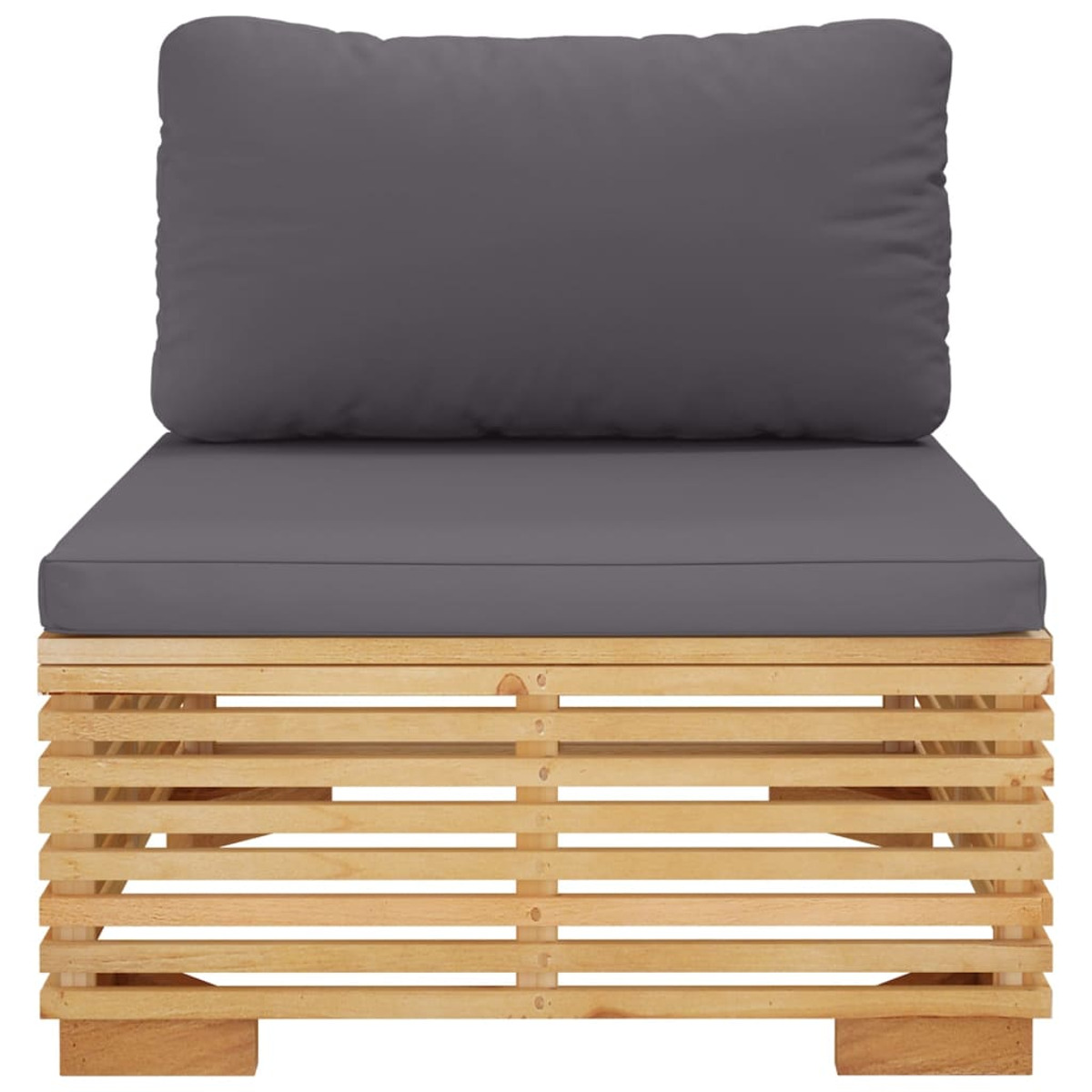 Gartensofa, VIDAXL Grau 319159