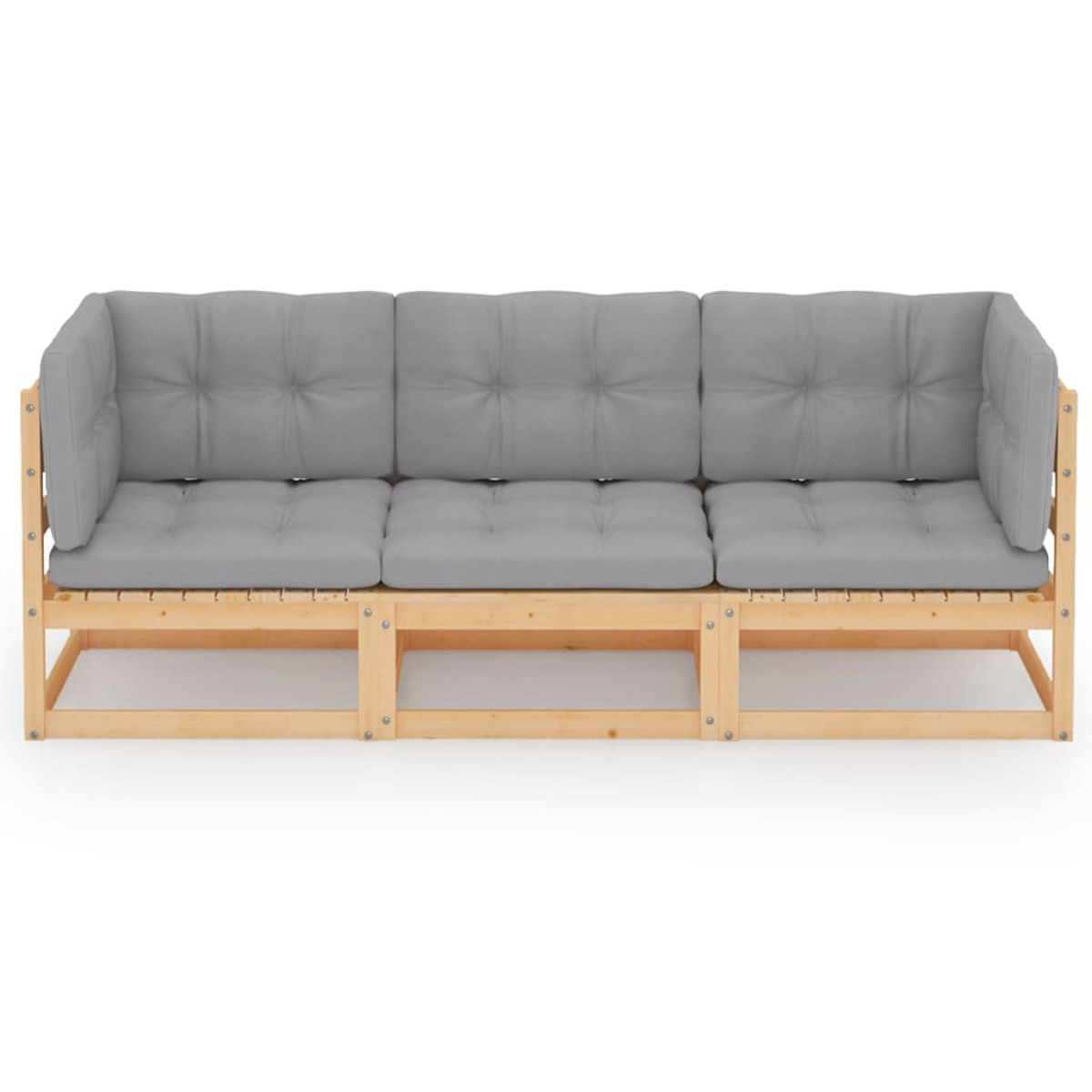 VIDAXL 3076369 Grau Gartensofa