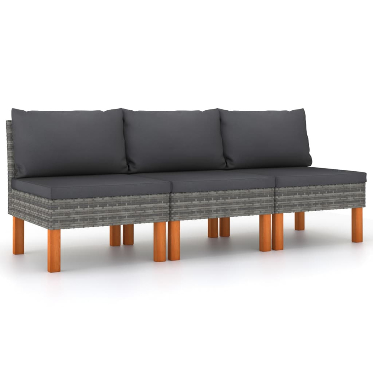 VIDAXL 315759 Gartensofa, Grau