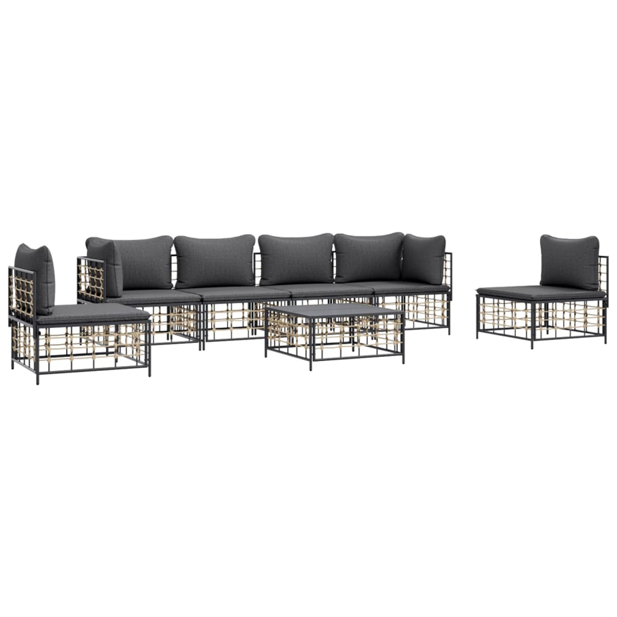 VIDAXL Grau 3186723 Gartensofa,