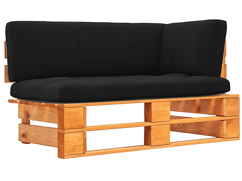 Gartensofa, Schwarz 3066596 VIDAXL