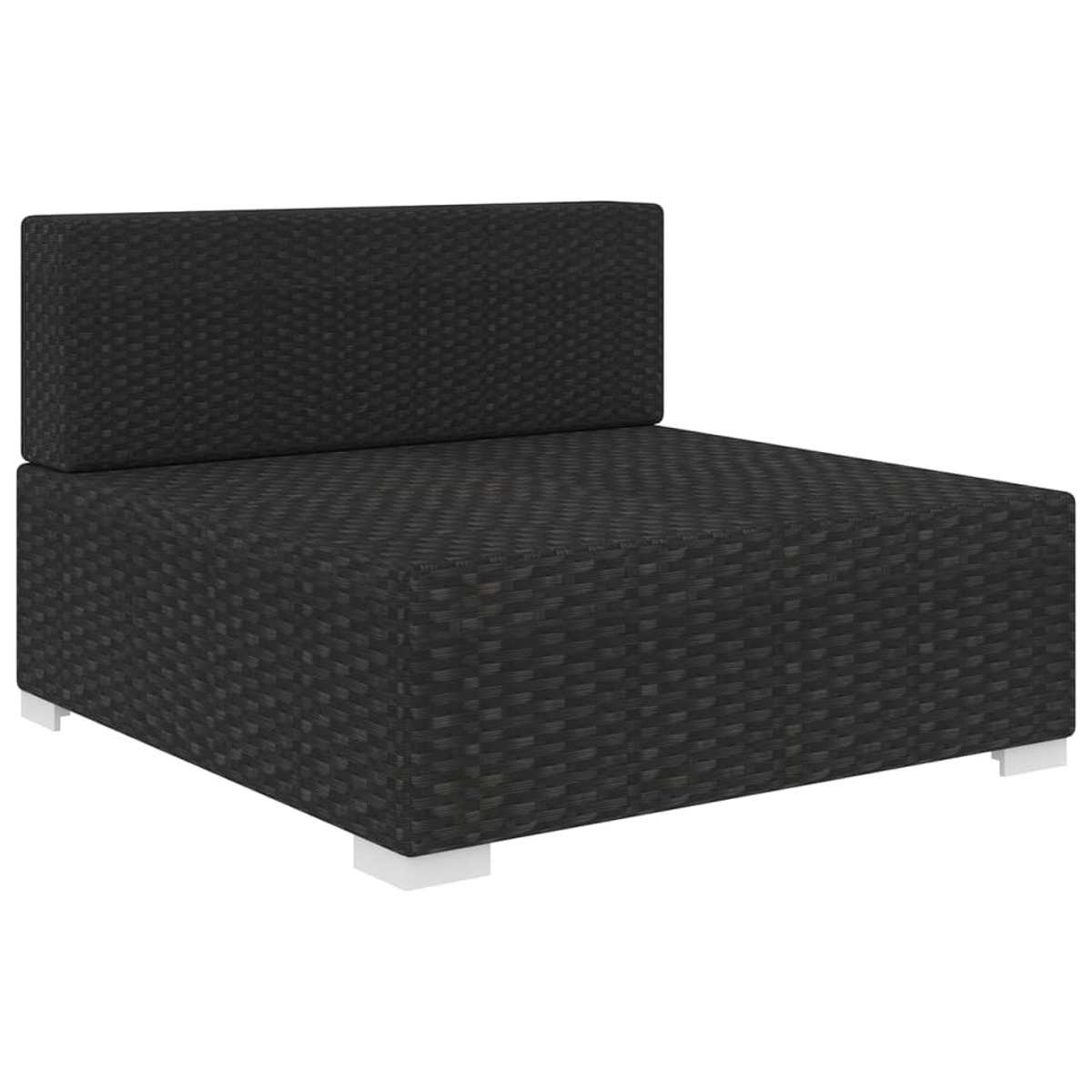 Schwarz VIDAXL Gartensofa, 46796